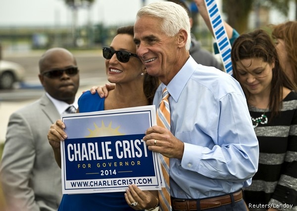 Obamacare Helping Sink Crist's Chances in Florida