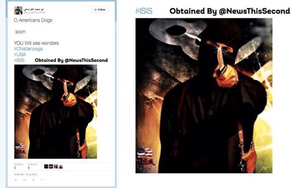 ISIS-Linked Twitter Account Mentioned Chattanooga Minutes Before Shooting