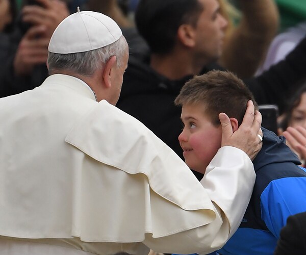 Pope Francis on Hell: Believe It; A Down Syndrome Boy Gets Lift