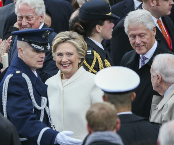 Clinton Thanks Women Protesters For 'Marching For Our Values'