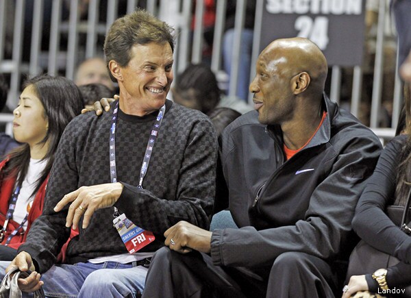 Bruce Jenner Gives Lamar Odom Advice on Splitting With Kardashian