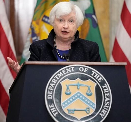 Yellen Doesn't Foresee a Downturn in US Economy