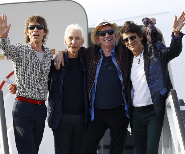 Rolling Stones Land in Cuba for Historic First Concert