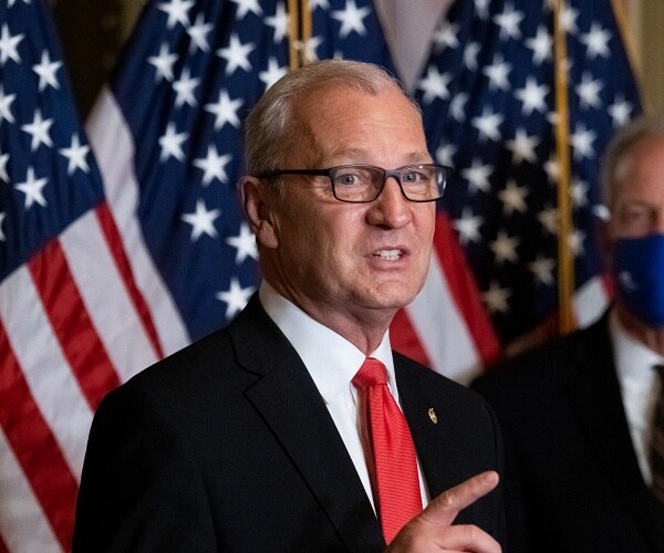 kevin cramer speaks to press