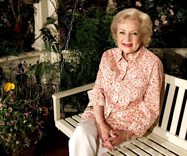 actress Betty White poses for a portrait June 9, 2010