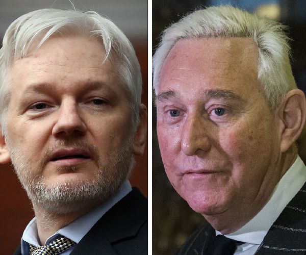 Roger Stone Leads Effort to Free Assange