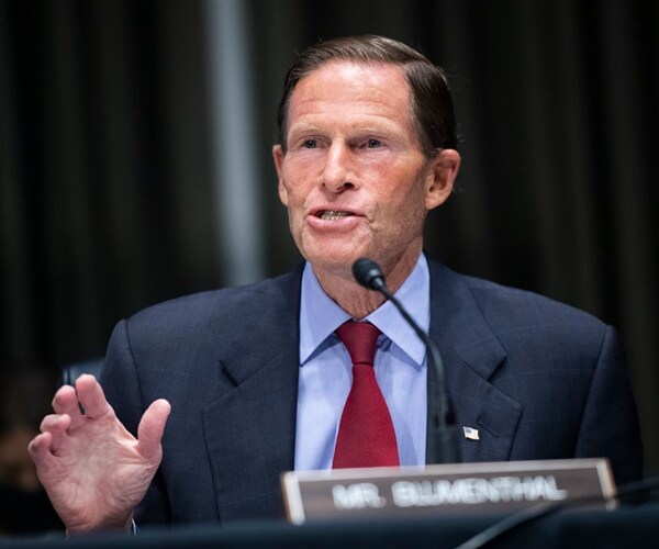 Sen. Blumenthal Says He's a 'Capitalist' After Attending Communist Party Event