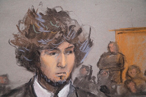 Dzhokhar Tsarnaev Hearing Marks First Public Appearance