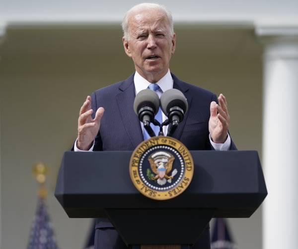 biden outdoors at the white house