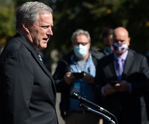 Mark Meadows: President Energetic, on the Job