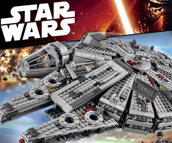 Lego Millennium Falcon Replica a Labor of Star Wars Fan's Love