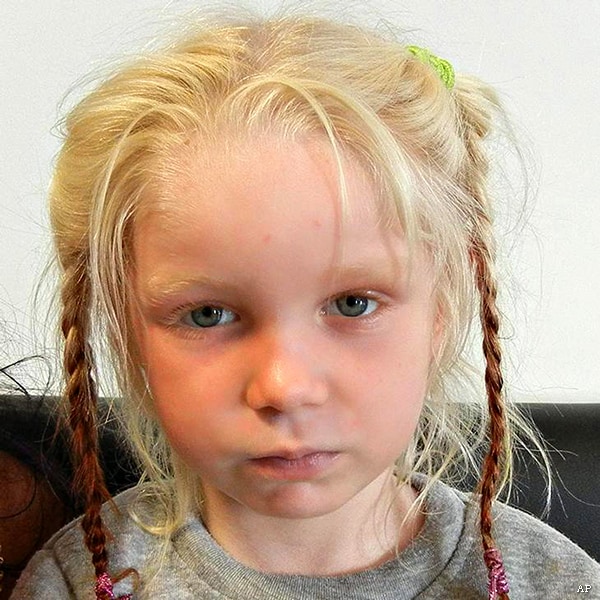 Blonde Angel: Girl Rescued From Gypsy Camp's Identity Still Sought