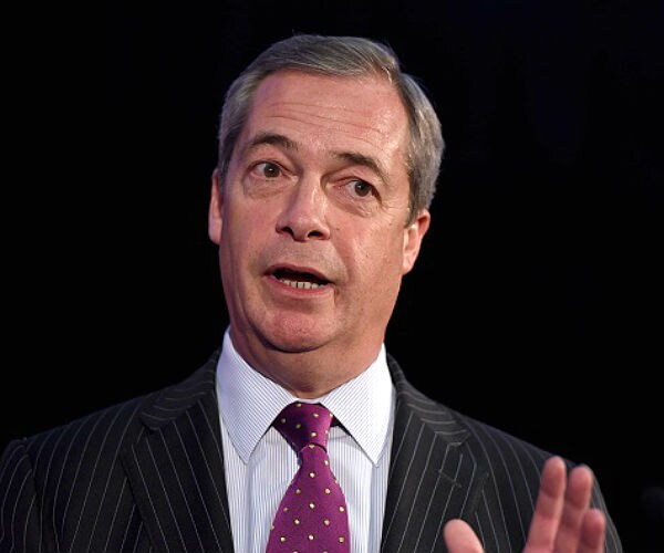 Brexit Figure Nigel Farage Calls for New US-UK Trade Deal