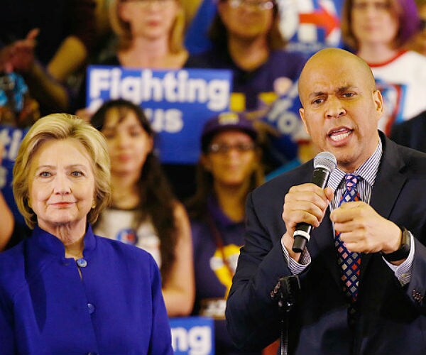 WashPost: Hillary Clinton May Choose Sen. Cory Booker for VP