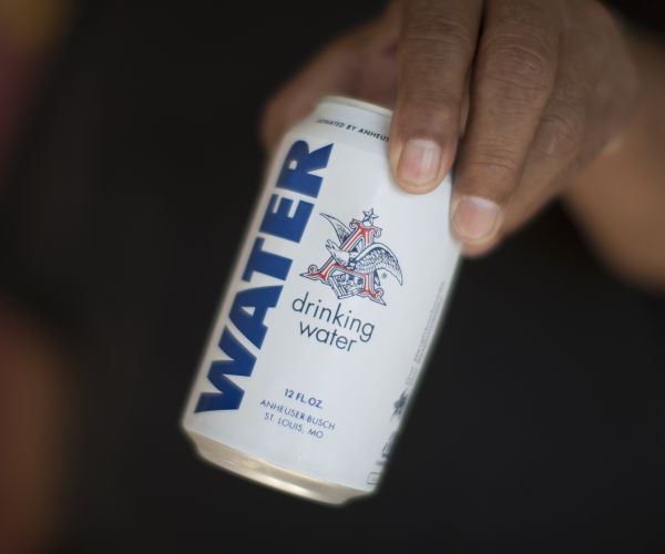 Anheuser-Busch Cans Water for Harvey Victims, Pauses Beer Production