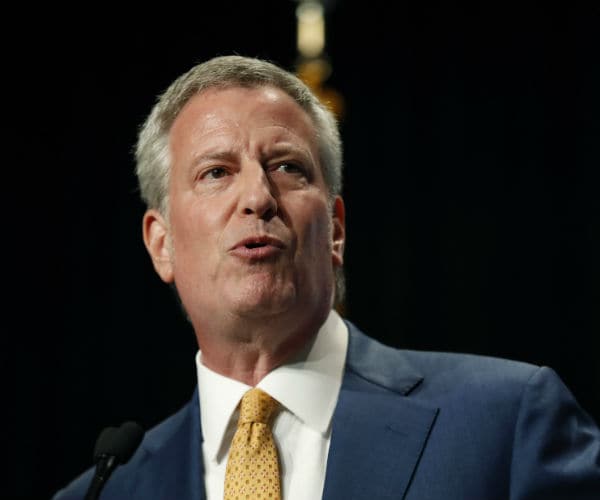 new york mayor Bill de Blasio