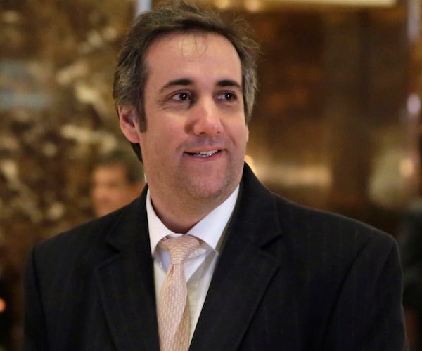 Trump Lawyer Cohen 'Would Take a Bullet for the President'