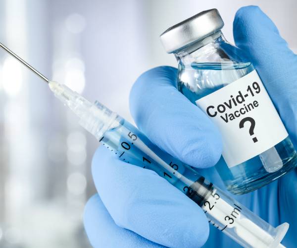 a vial of covid vaccine