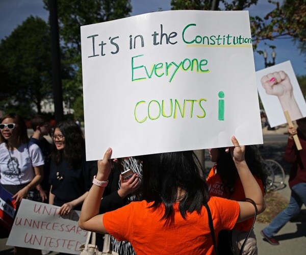 protesters against the citizenship question on the 2020 census.