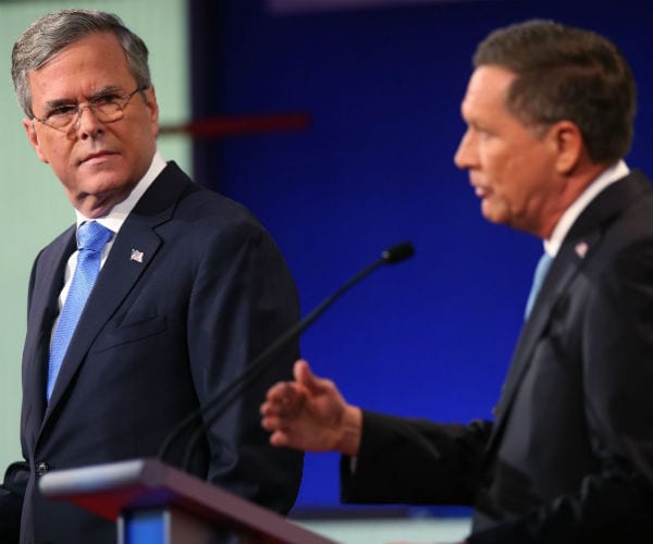 Kasich 'Worried About Jeb' Hurting Family Name With Negative Ads