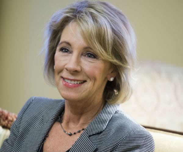  Trump's Pick For Education Secretary Is Longtime Bush Pal