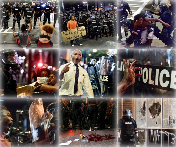 Chaos in Charlotte: 11 Images of Protesters Clashing With Police