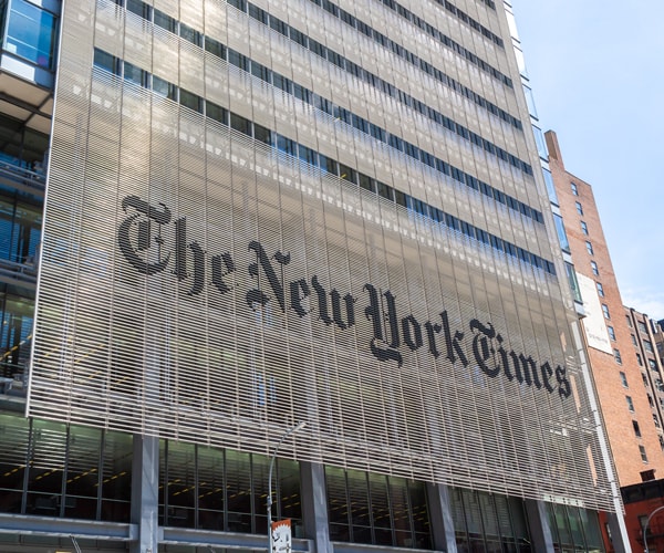 the new york times building