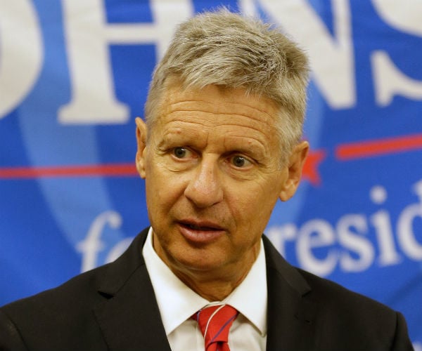 Gary Johnson Calls Trump a 'Fascist'