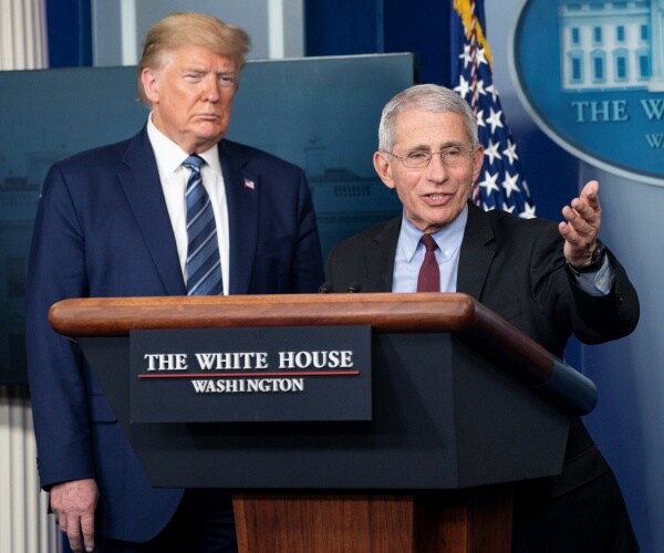 trump and fauci press briefing