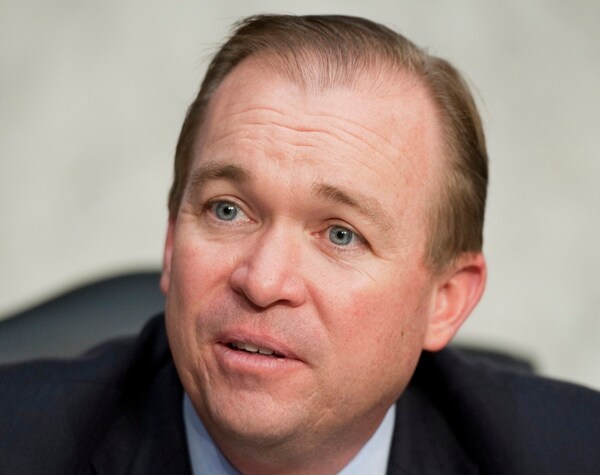 Mulvaney Says Would Be OK to Drop Mandate Repeal From Tax Plan