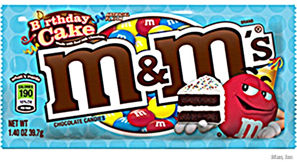 New M&Ms Flavor: Birthday Cake, Coming in May 2014, Joins Cake Craze