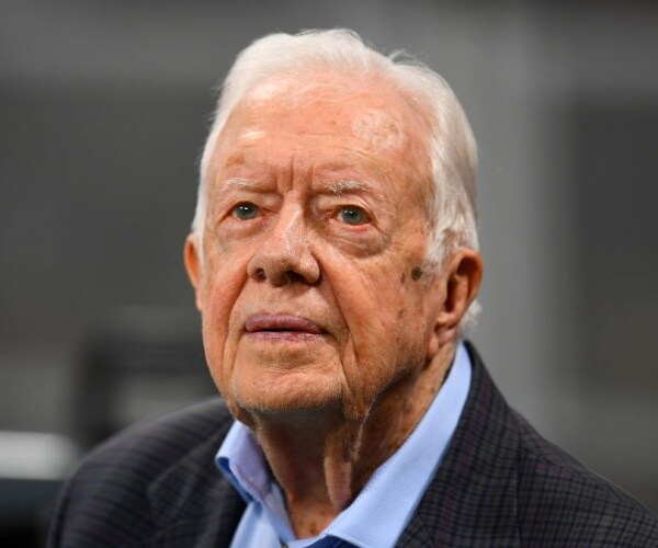 closeup of jimmy carter