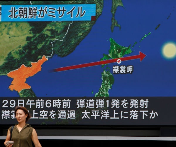 NKorea Fires Missile Over Japan in Aggressive Test