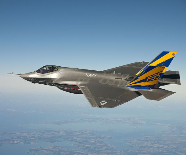 Images Emerge of Navy's Stealth Fighter Crash