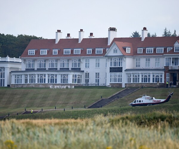 The Trump Turnberry golf resort in Scotland