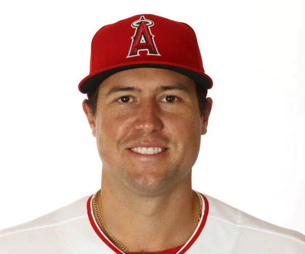 tyler skaggs in his angels uniform