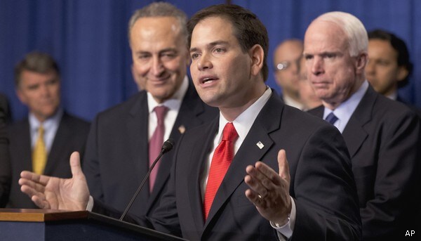 Rubio Faces Tea Party Revolt Over Immigration