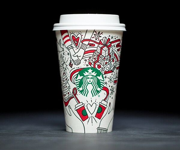 Starbucks Holiday Cups' Holding Hands Spark New Controversy