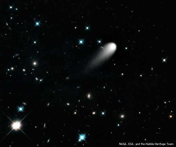 Comet Ison Images Captured by Hubble Give Deep-Space Perspective