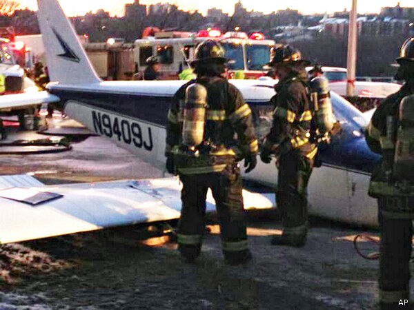 Small Plane Makes Emergency Landing on NYC Highway