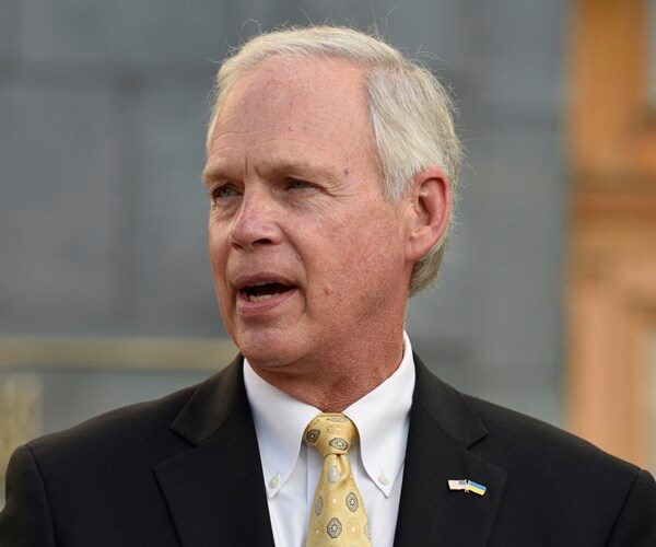 sen ron johnson speaks in ukraine