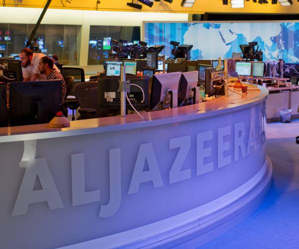 an al jazeera studio