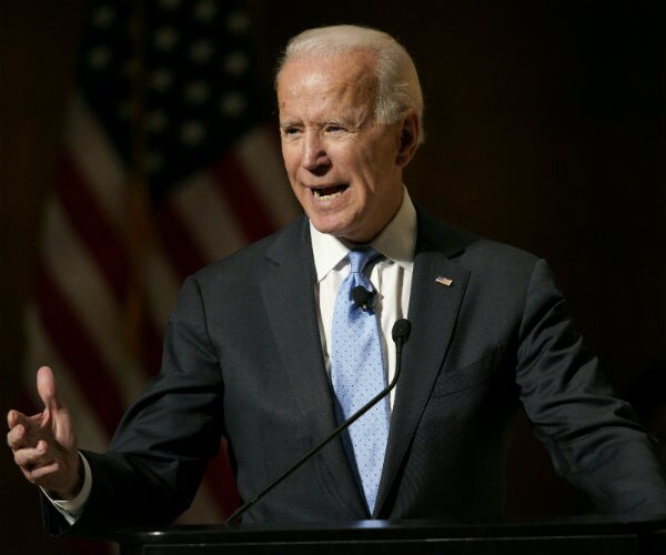 former vice president joe biden is shown