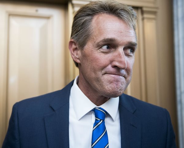 NYT: Sen. Flake Takes on GOP Rift in New Book