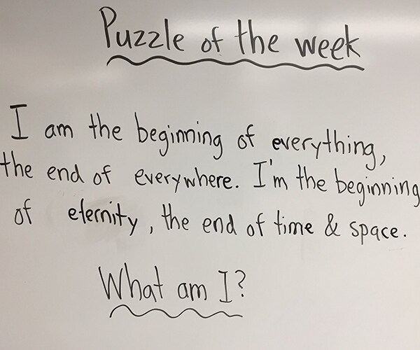 First-Grader's Puzzle Response Goes Deep, Then Viral