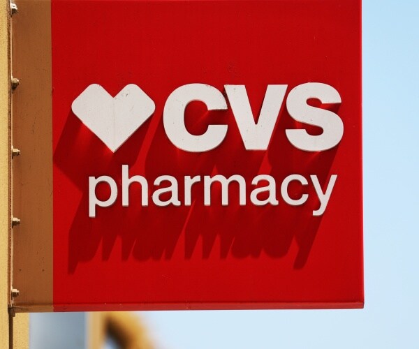 the cvs logo displayed outside a cvs store