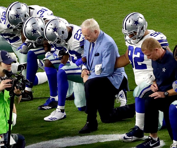 Cowboys Owner Jerry Jones: We Can't Tolerate 'Disrespecting the Flag'