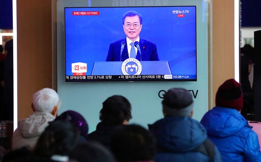 The Latest: South Korea's Moon Willing to Meet North's Kim