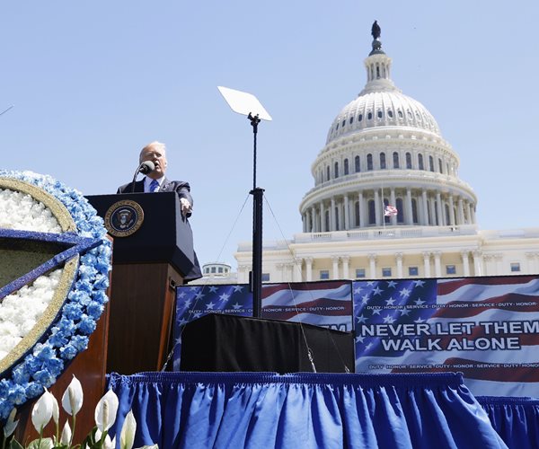 Trump: We Will 'Take Care of' Violent Crimes Against Police