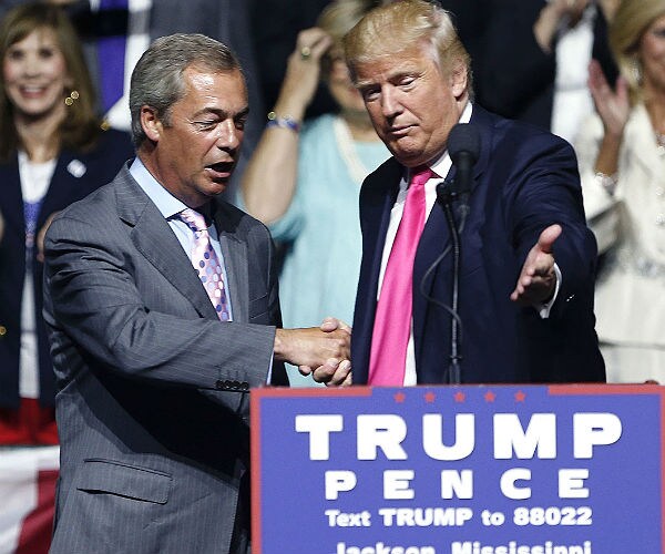 UK Rejects Trump's Suggestion to Make Nigel Farage US Ambassador 